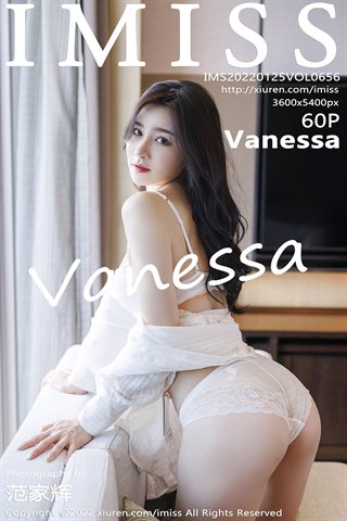 [IMISS愛蜜社] Vol.656 Vanessa 白色內衣